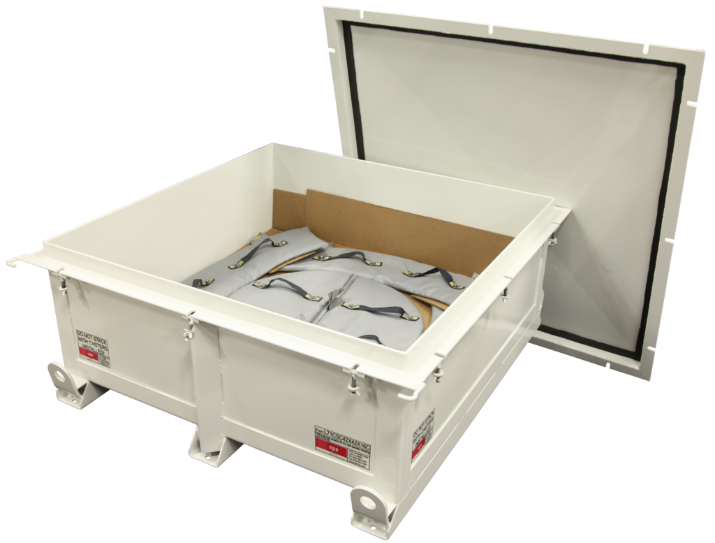 39 Lead Blanket Container 2 Eichrom Technologies Inc